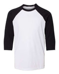 BELLA + CANVAS 3200Y White/ Black front